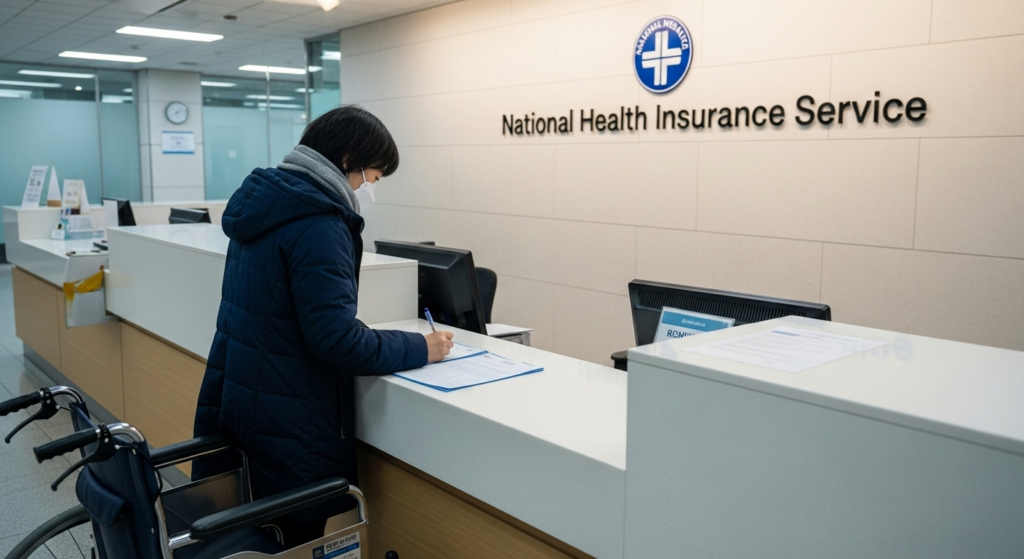 국민건강보헌공단휠체어무료대여