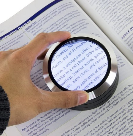 아이앤에이치 원통형 독서용돋보기