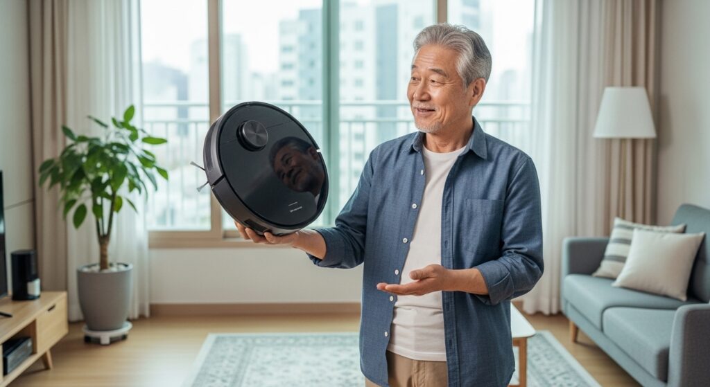 로봇청소기 자동세척