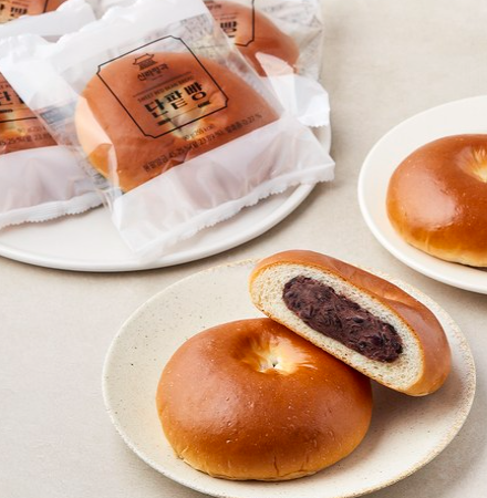 어르신간식 신라명과 단팥빵