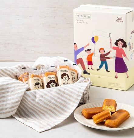 어르신간식 신라명과 도란도란 마드레느